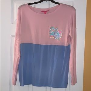 EEUC Lilly Pulitzer Size Large Finn Tee